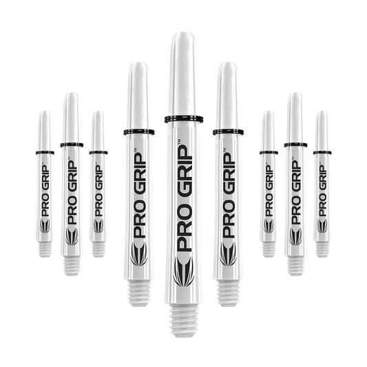 Target Pro Grip Shafts - 3 Sets - White 41MM