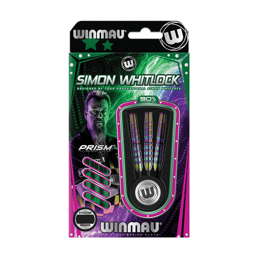 Winmau Simon Whitlock World Cup Special Edition Steeldarts 22 GRAM  48.4 mm  6.90 mm