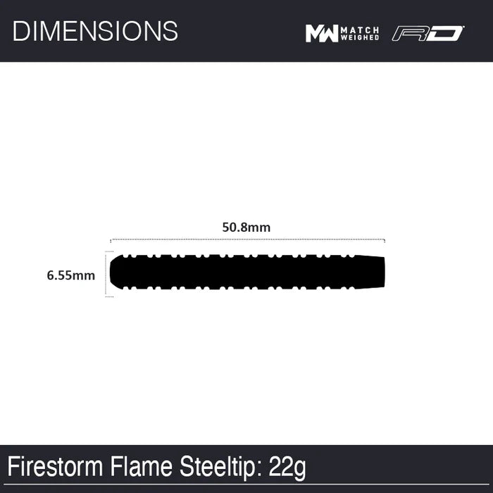 Winmau Firestorm Flame 1 22G
