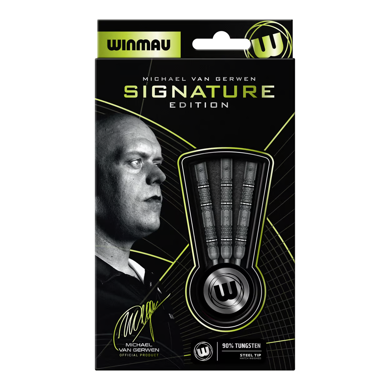 Winmau Michael Van Gerwen Signature Edition Steeldarts 22G