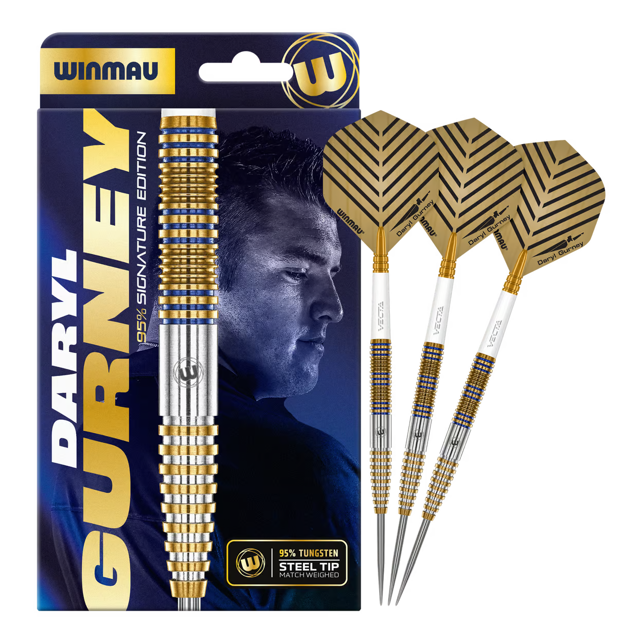 Winmau Daryl Gurney Signature Edition Steeldarts - 23g
