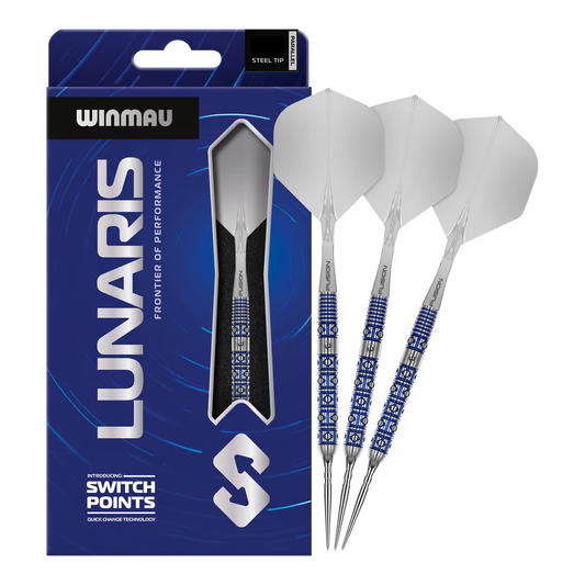Winmau Lunaris Parallel Switch Point Steeldarts 23G