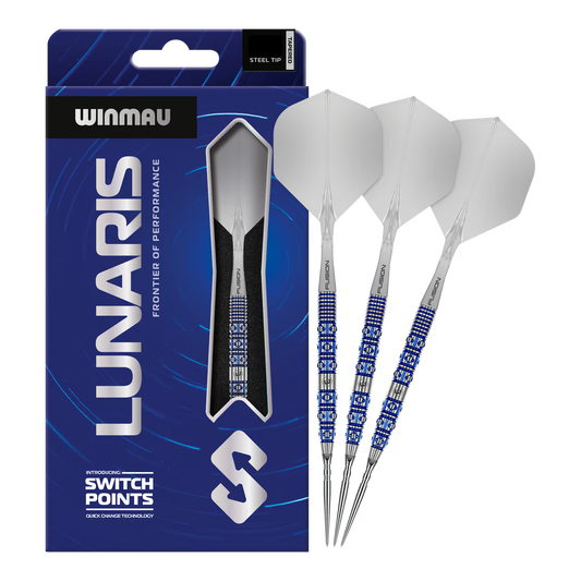 Winmau Lunaris Tapered Switch Point Steeldarts 22G
