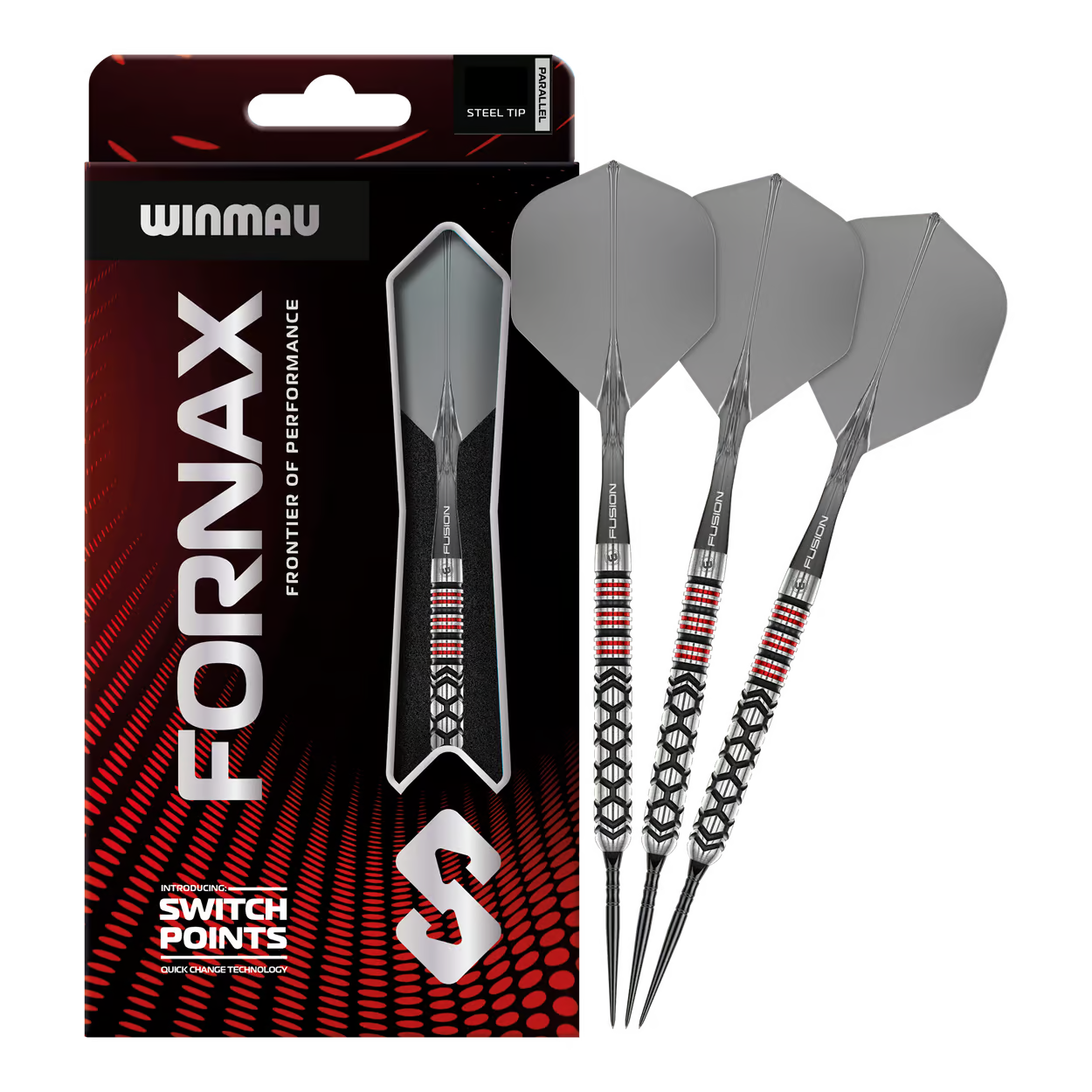 Winmau Fornax Parallel Switch Point Steeldarts 24G