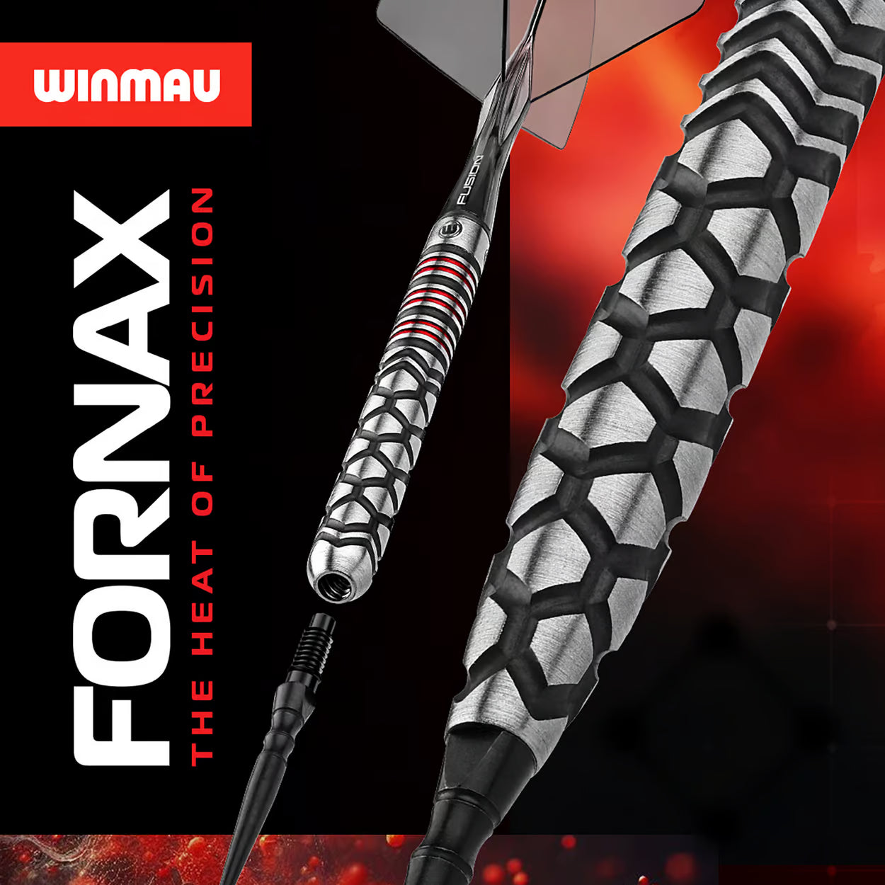 Winmau Fornax Parallel Switch Point Steeldarts 24G