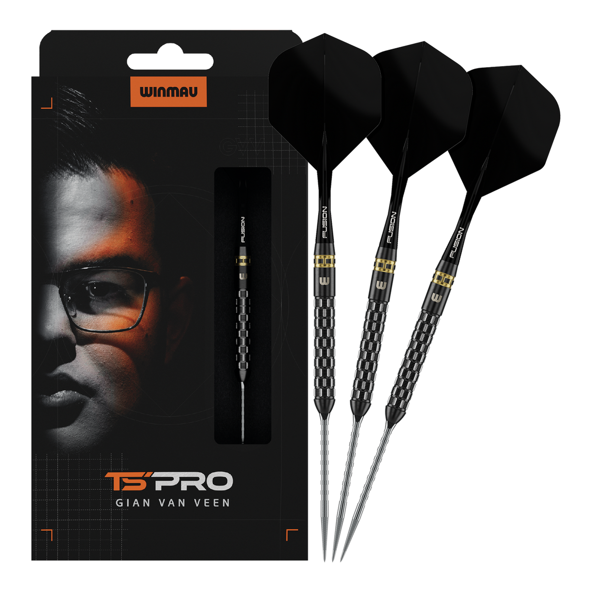 Winmau Gian Van Veen TS-PRO Switch Point Steeldarts 22G