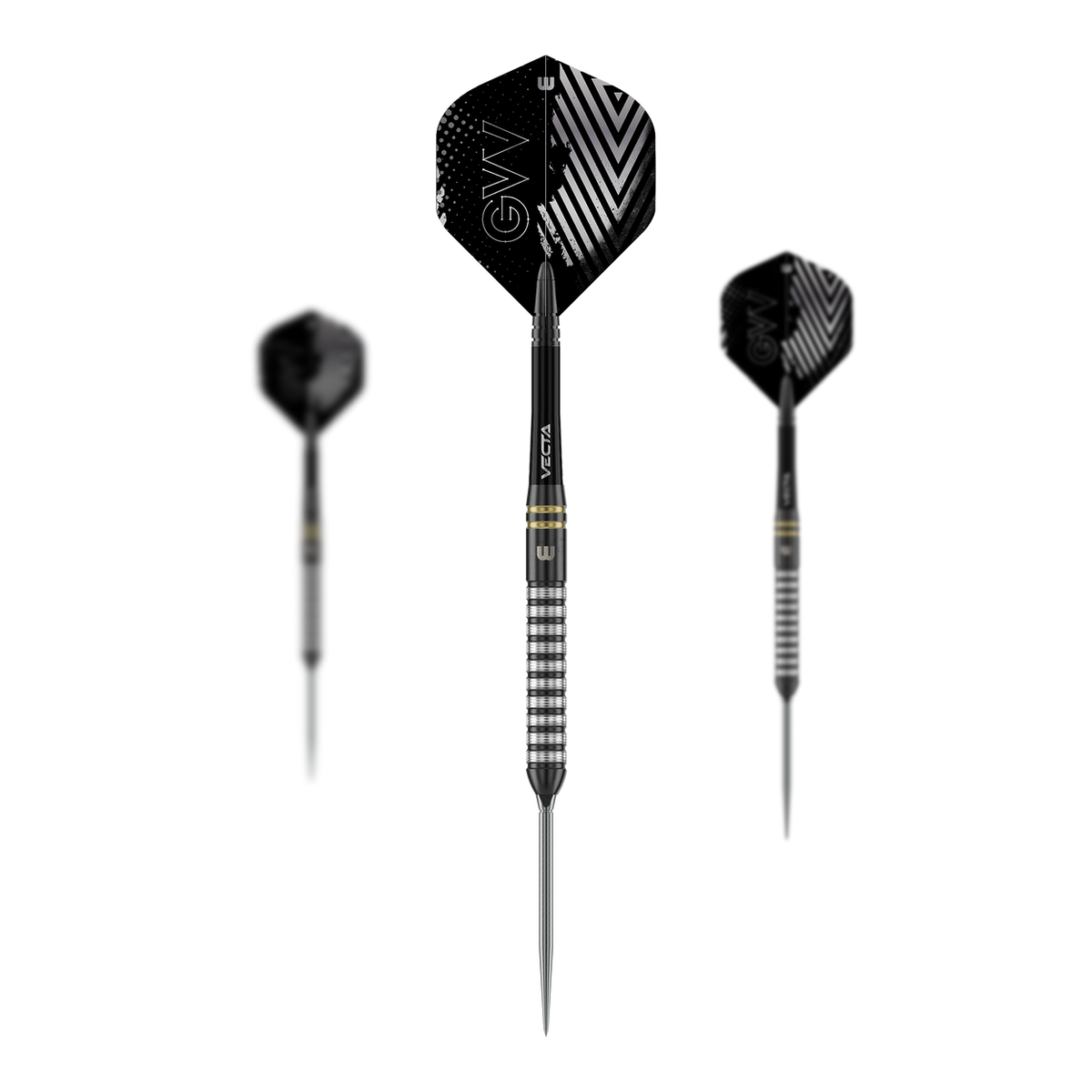 Winmau Gian Van Veen TS Switch Point steel darts 25G