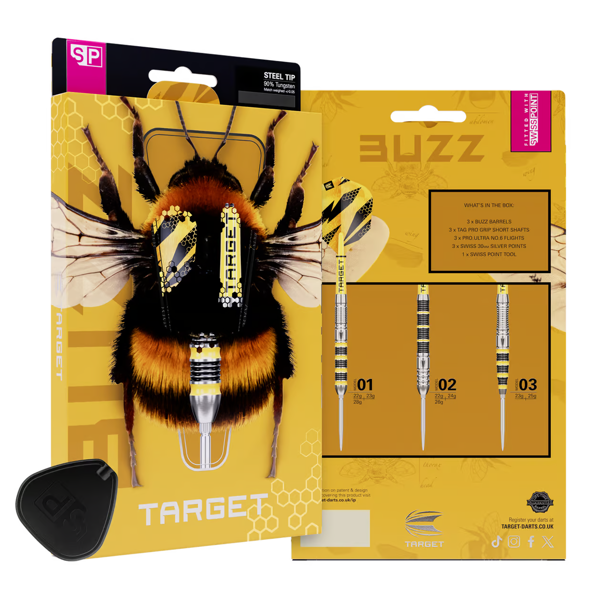 Target Buzz 01 Swiss Points Steeldarts