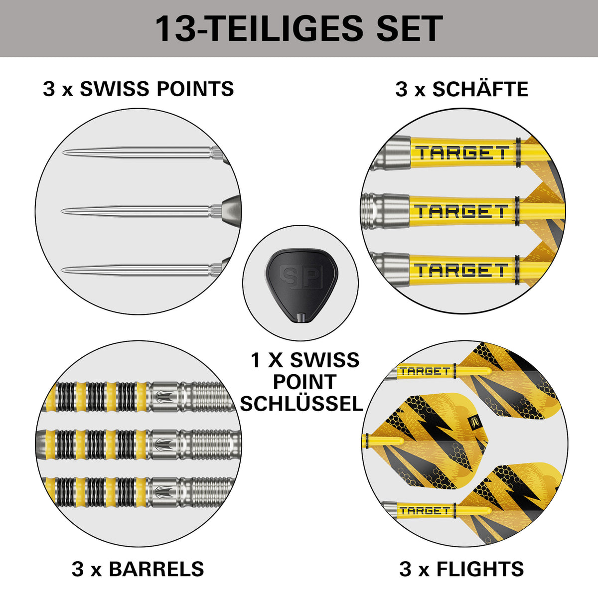 Target Buzz 01 Swiss Points Steeldarts