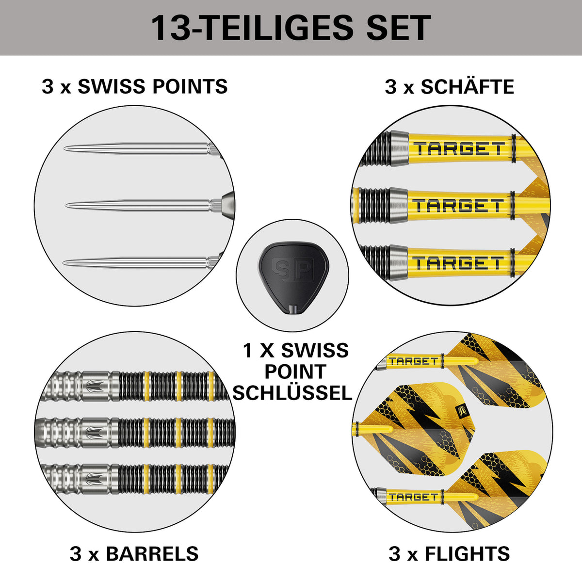 Target Buzz 02 Swiss Points Steeldarts 26G
