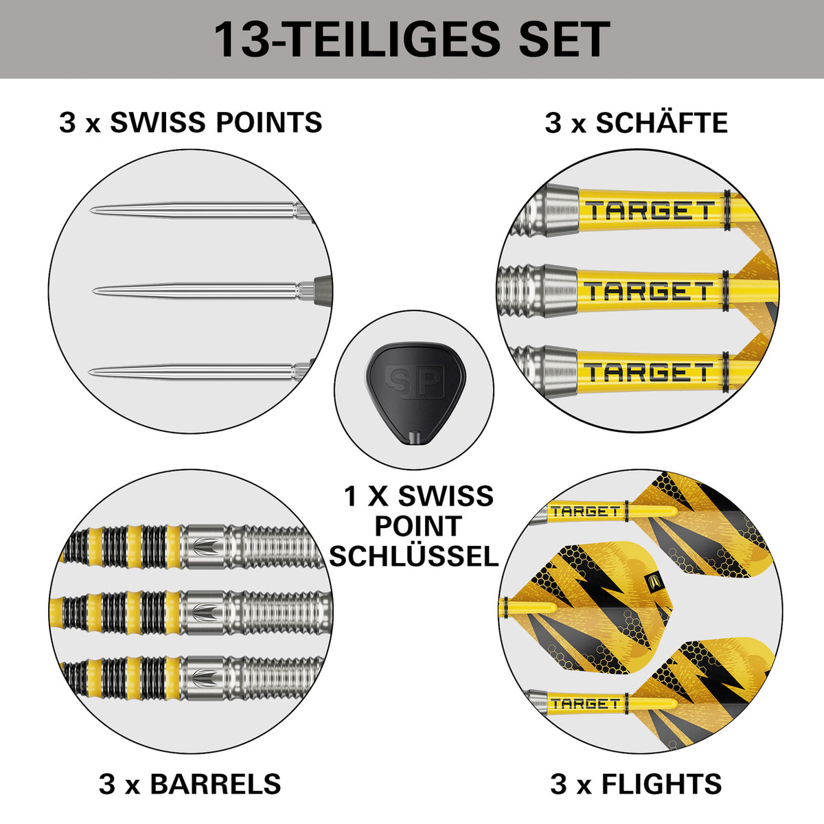 Target Buzz 03 Swiss Points Steeldarts 25G