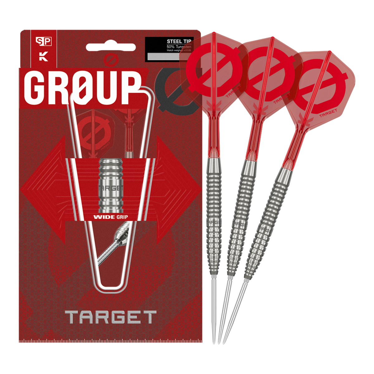 Target Group O 02 Swiss Points Steeldarts 25G