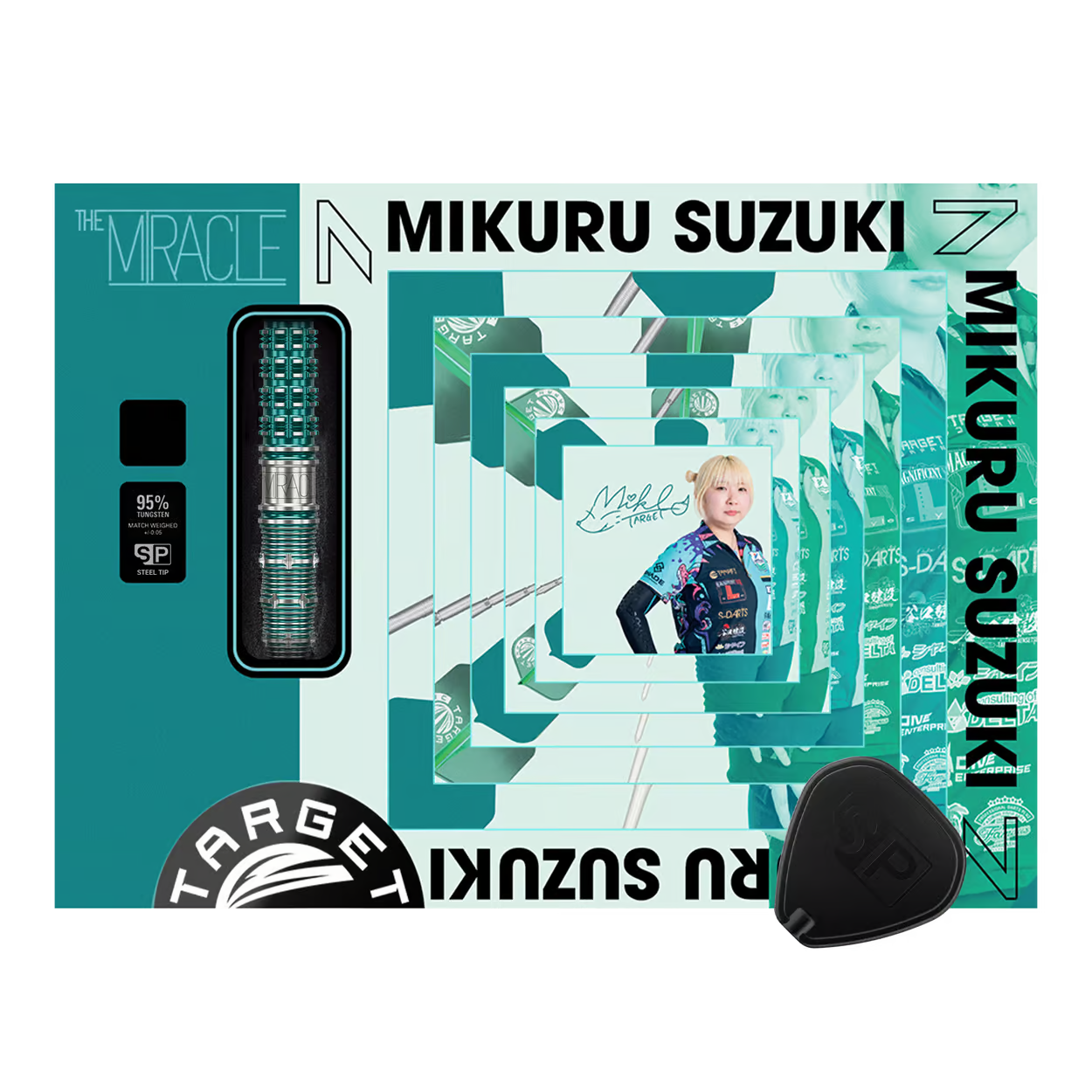 Target Japan Mikuru Suzuki The Miracle GEN7 Swiss Point Steeldarts - 23g