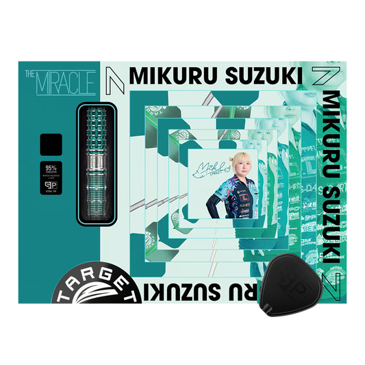 Target Japan Mikuru Suzuki The Miracle GEN7 Swiss Point Steeldarts - 23g