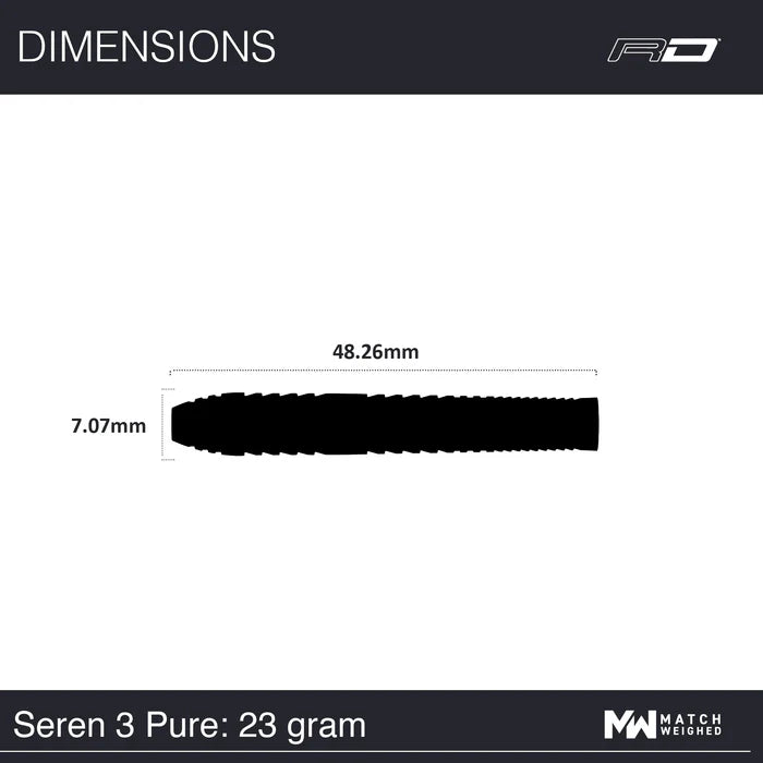 Red Dragon Darts Seren 2 Pure 23G