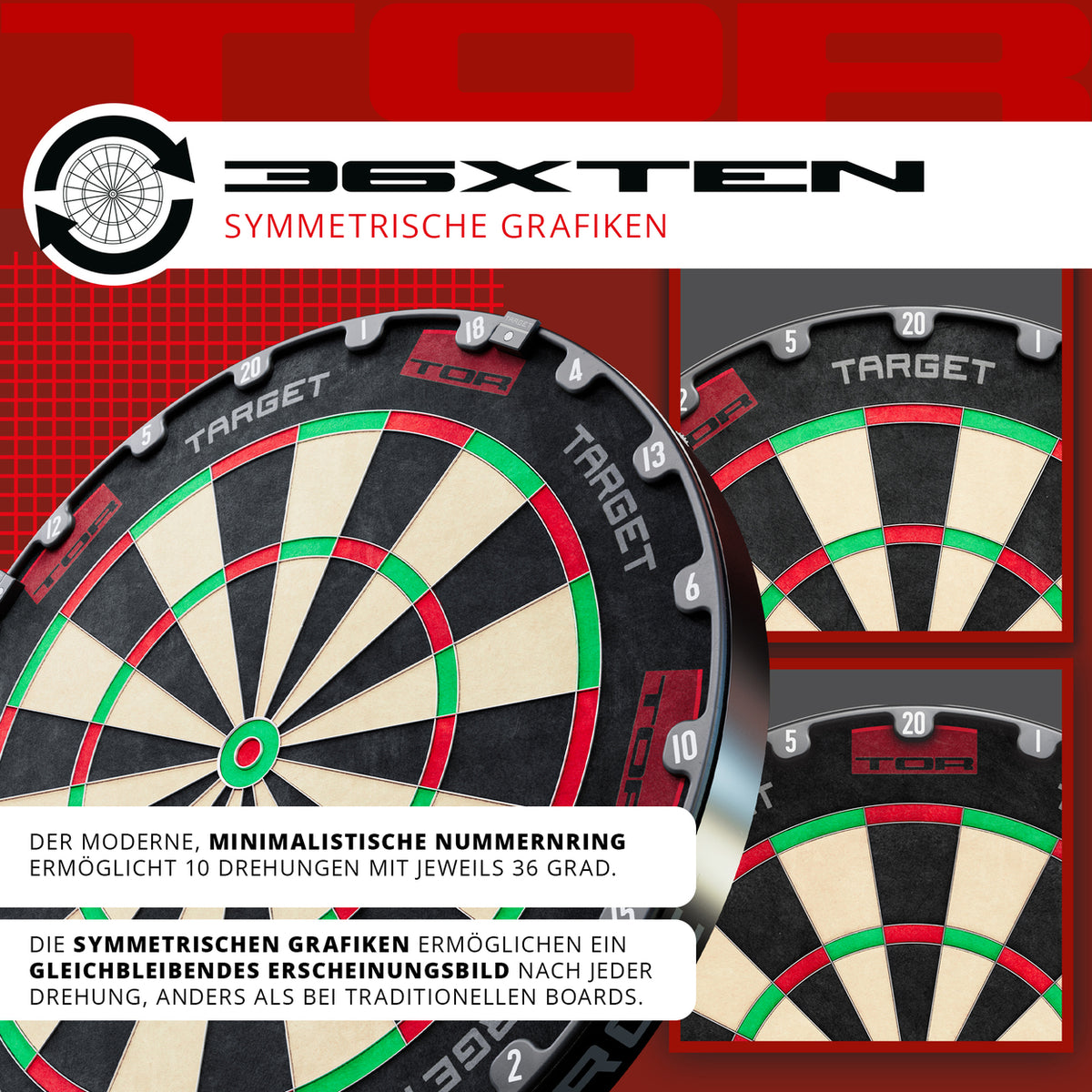 Target TOR Steel Dartboard