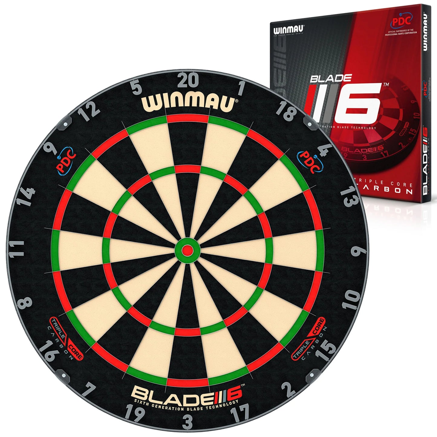 Winmau Blade 6 Triple Core Dartboard