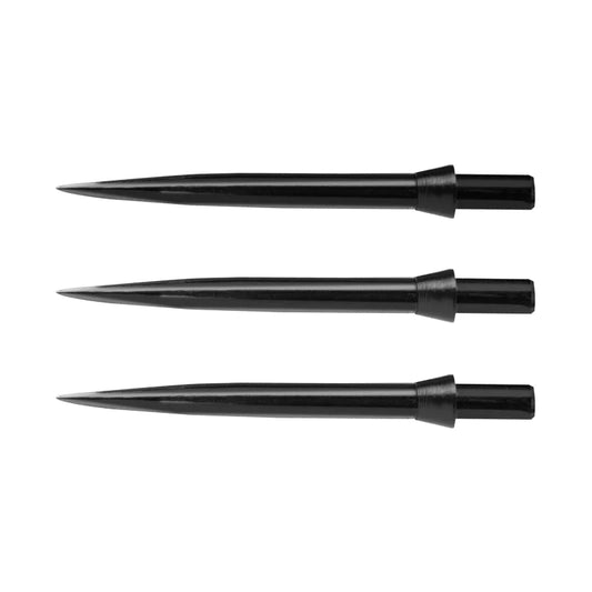 RED DRAGON SPECIALIST DART POINTS - BLACK STANDARD 32MM WITH BLACK TRIDENT