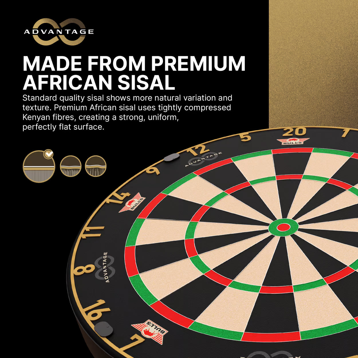 Bulls NL Advantage 8 Steel Dartboard