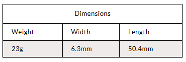 Mission Dennis Nilsson Darts - Steel Tip - 95% Tungsten - Silver 23G