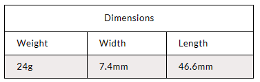 Designa Mega Grip V2 Darts - Steel Tip - M3 24G