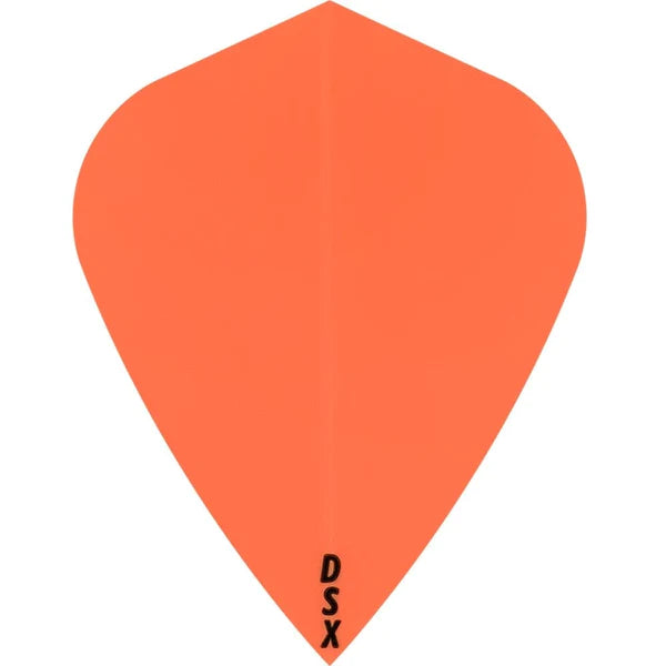 Designa DSX100 Dart Flights - Kite ORANGE