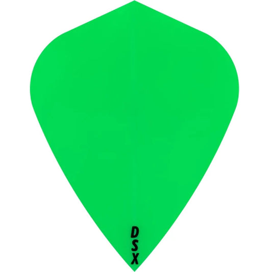 Designa DSX100 Dart Flights - Kite GREEN