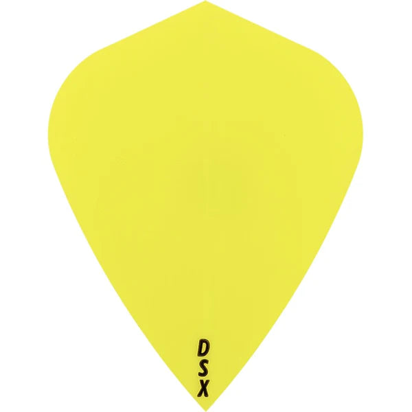 Designa DSX100 Dart Flights - Kite YELLOW