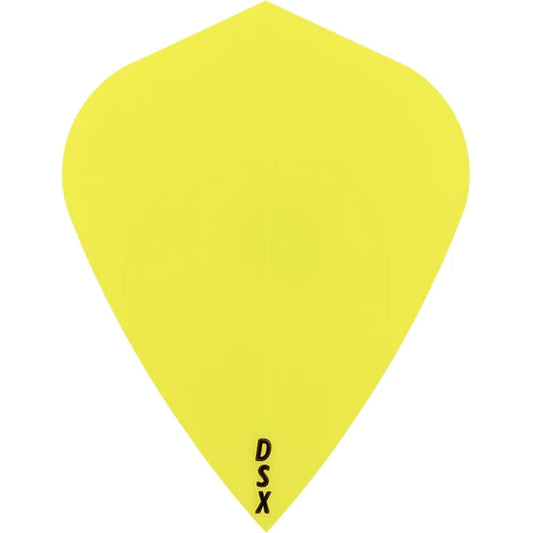 Designa DSX100 Dart Flights - Kite YELLOW