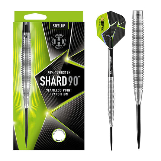 Harrows Shard 90% Tungsten Steel Tip Darts 23G