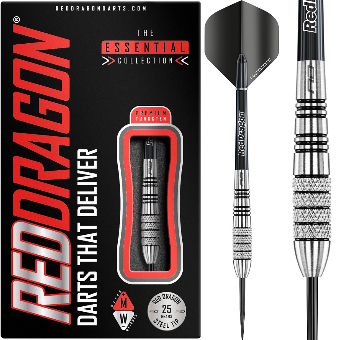 RedDragon Sidewinder Steel Darts 80% Tungsten 27G