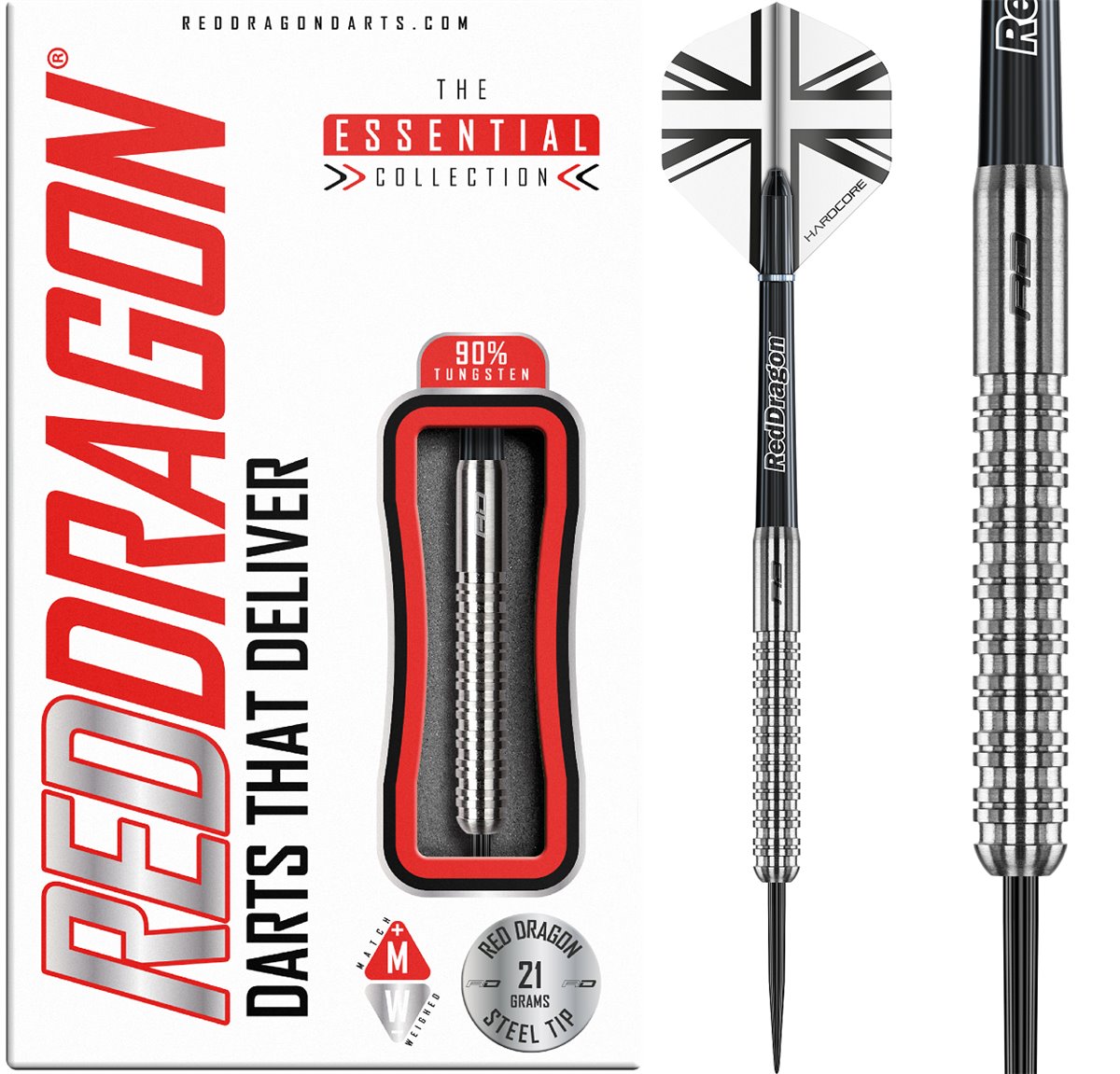 Reddragon Rebel 90% Steeldarts 21G