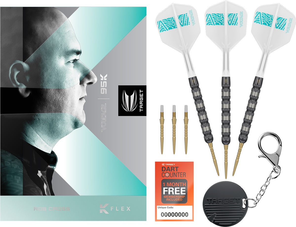 Target Rob Cross 95K SP 95% Steeldarts 23G