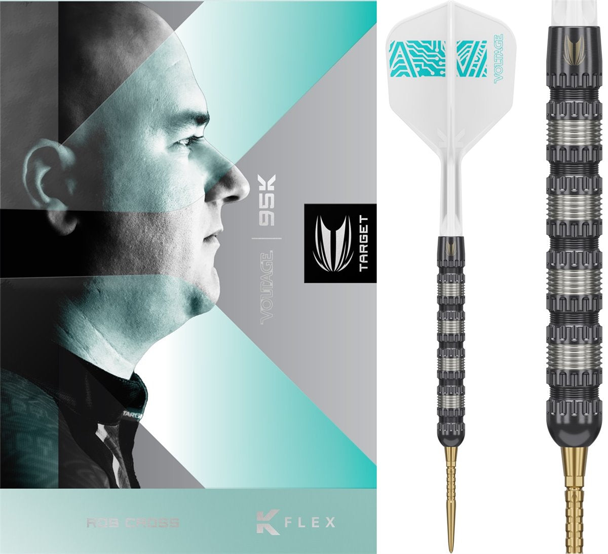 Target Rob Cross 95K SP 95% Steeldarts 21G