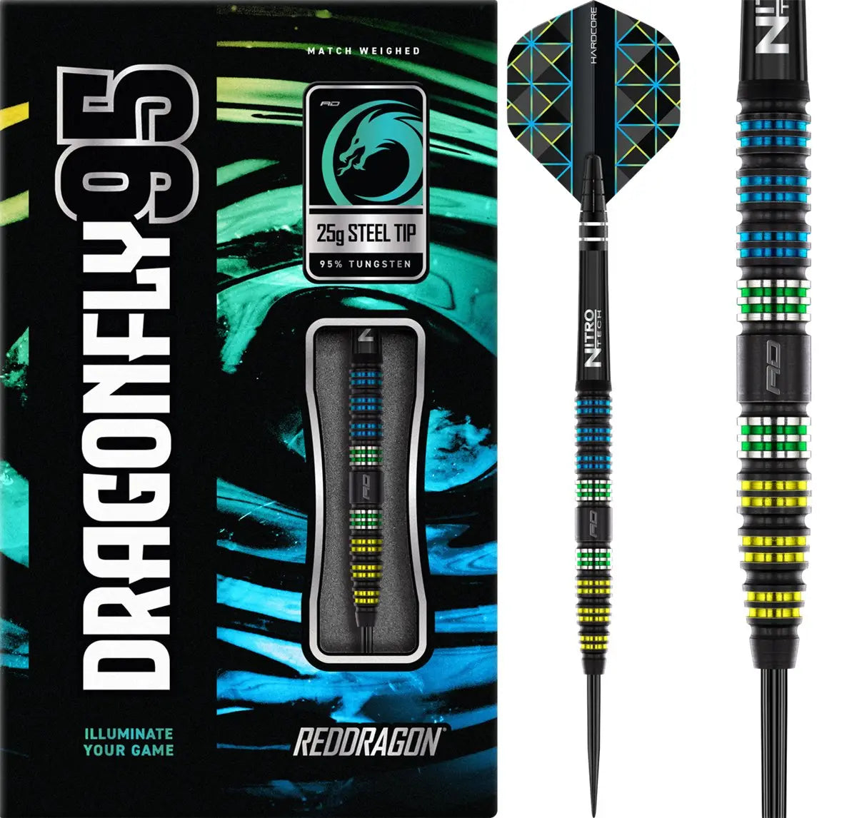 Reddragon Dragonfly 95 Black Tapered 95% 25G