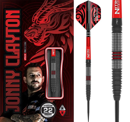 Reddragon Jonny Clayton Hiraeth 90% Steeldarts 23G