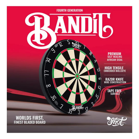 Shot Bandit Dartboard Professional 4th Generation
