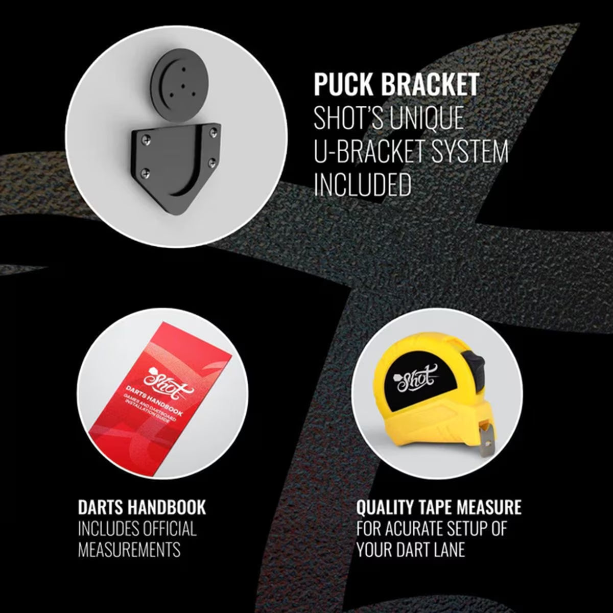 Shot Bandit Dartboard Professional 4th Generation