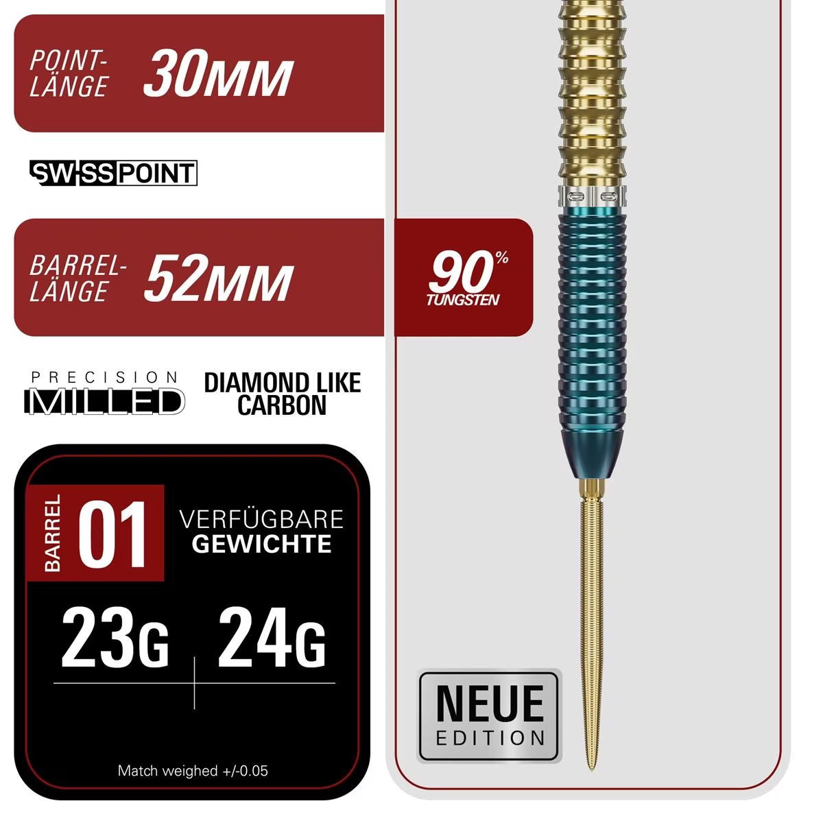 Target Zenith G2.5 Tung Suk Swiss Point 90% 23g