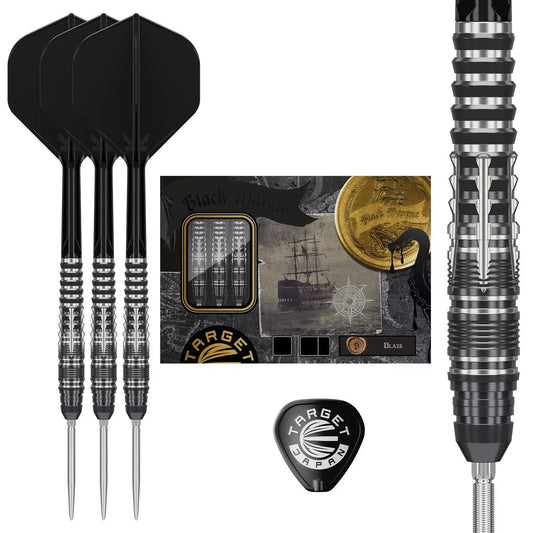 Target Black Marque Blaze 90% Swiss Points Steeldarts 23g