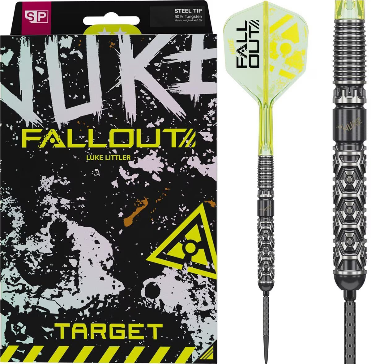 Target Luke Littler Fallout SP 90% Steeldarts 23G