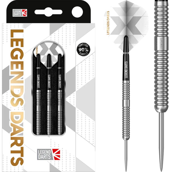 Legend Darts - Steel Tip - 90% Tungsten - Pro Series - V18 - Ringed 21G