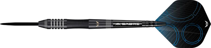 MISSION PRECISION DARTS - STEEL TIP - 90% TUNGSTEN - BLACK PVD 23G