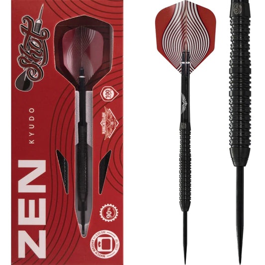 Shot - Shot Zen Series - Steel Tip Tungsten Darts - Kyudo - 23g