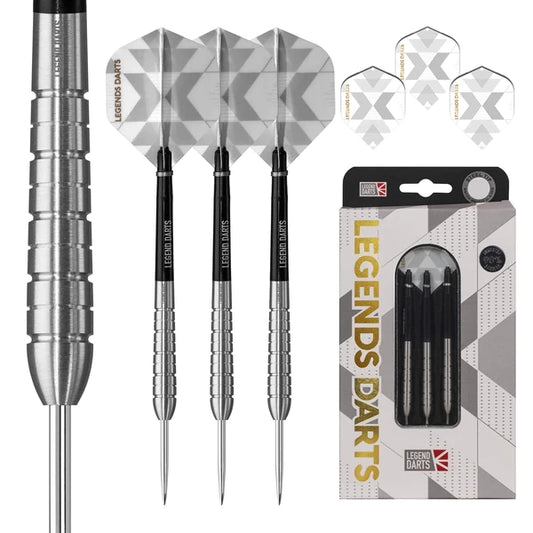 Legend Darts - Steel Tip - 90% Tungsten - Pro Series - V8 - Tapered 27G