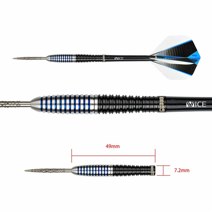 ONE80 RENE EIDAMS DARTS - STEEL TIP - THE CUBE - SIGNATURE V3 22G