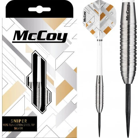 MCCOY SNIPER - 90% STEEL TIP TUNGSTEN - SILVER 24G