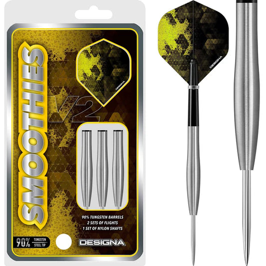 Designa Smoothies V2 Darts - Steel Tip - M3 23G