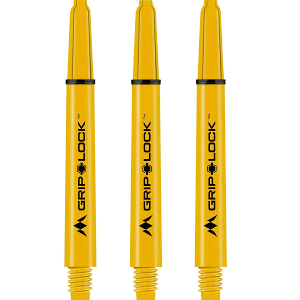 Mission GripLock Shafts - Dart Stems - Yellow 48MM