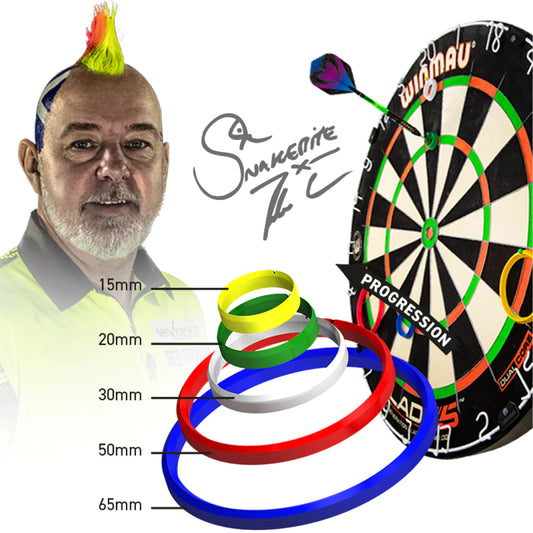 REDDRAGON PETER WRIGHT SNAKEBITE EXCLUSIVE & OFFICIAL DARTS PRACTICE RINGS